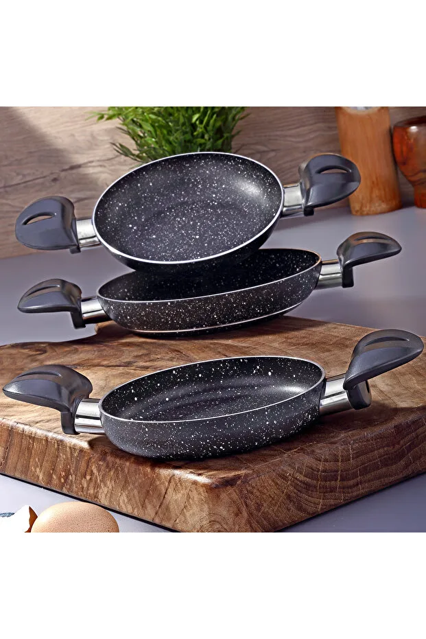 Bonera Montella Vivo 3 Lü Sahan Set 14/16/18 Cm