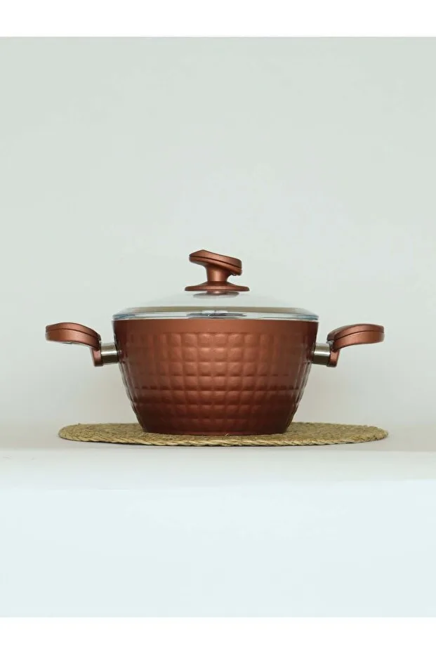 Bonera Pro 7 Parça Rose Gold Tencere & Tava Seti