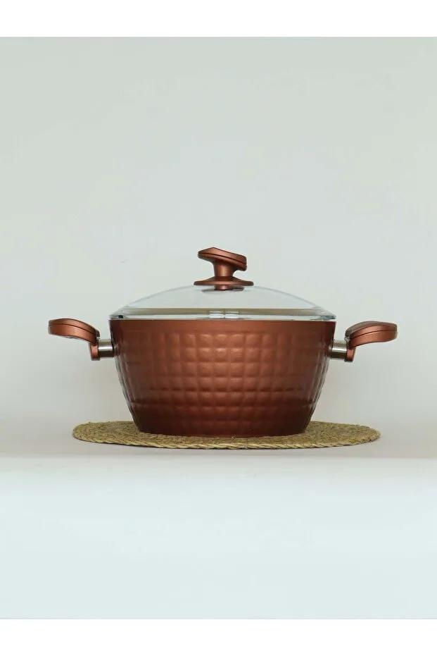 Bonera Pro 7 Parça Rose Gold Tencere & Tava Seti