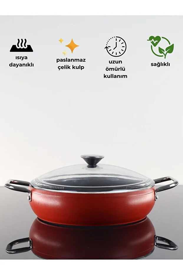Bonera Pro-Plus 32 Cm Karnıyarık Kırmızı - Pro 1045