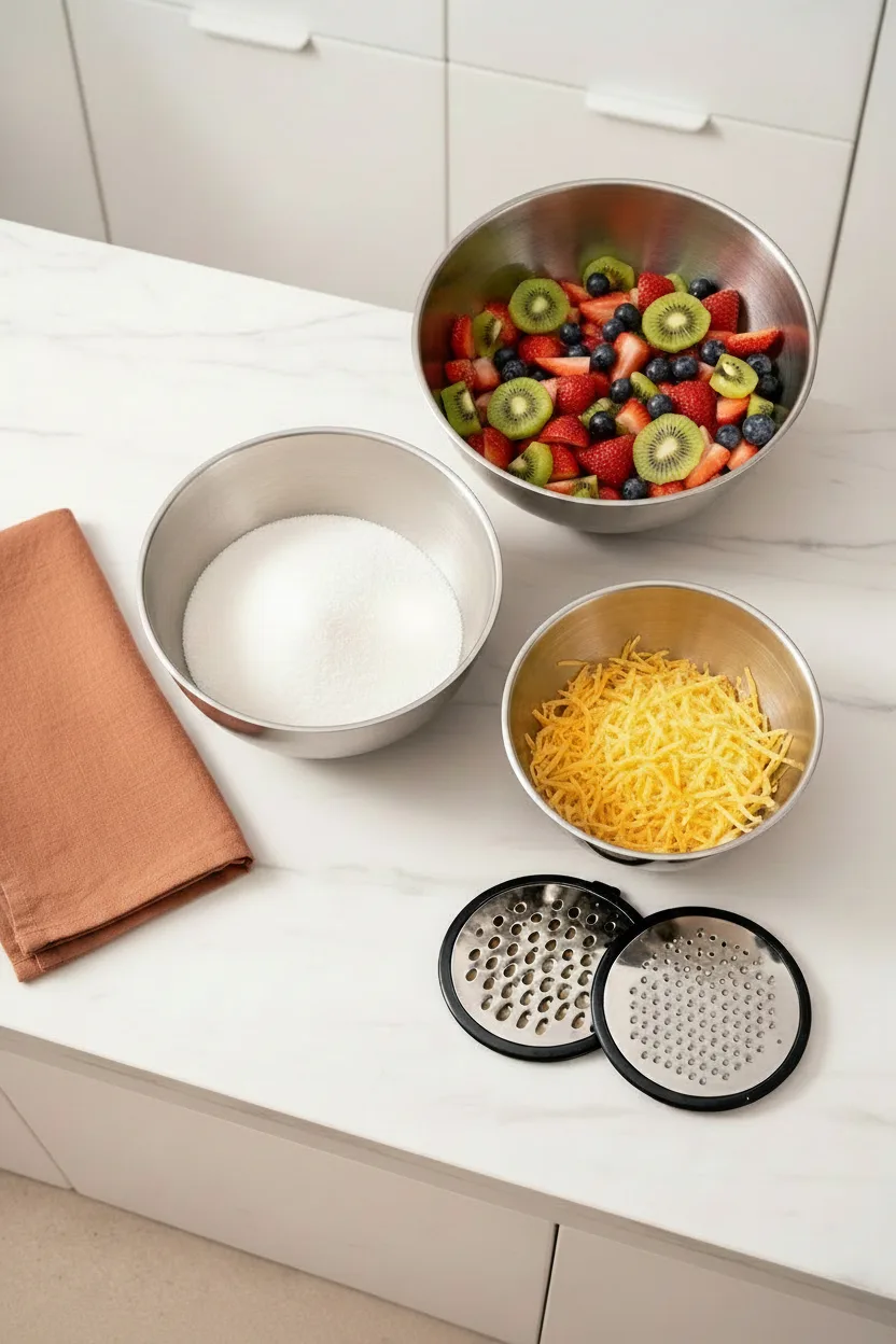 Kitchen Life Paslanmaz Çelik Profesyonelia 9 Parça Rendeli Karıştırma Kabı Ve Saklama Kabı Takımı Kase